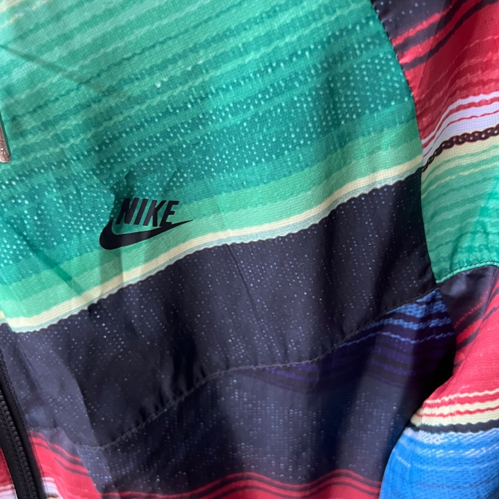 Nike Windbreaker Women's Small- Multi- Colored- Zip - Picture 4 of 10